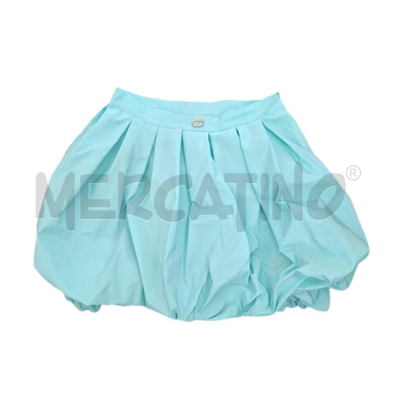 GONNA BAMBINA TWINSET VERDE ACQUA PALLONCINO | Mercatino dell'Usato Ottaviano 1