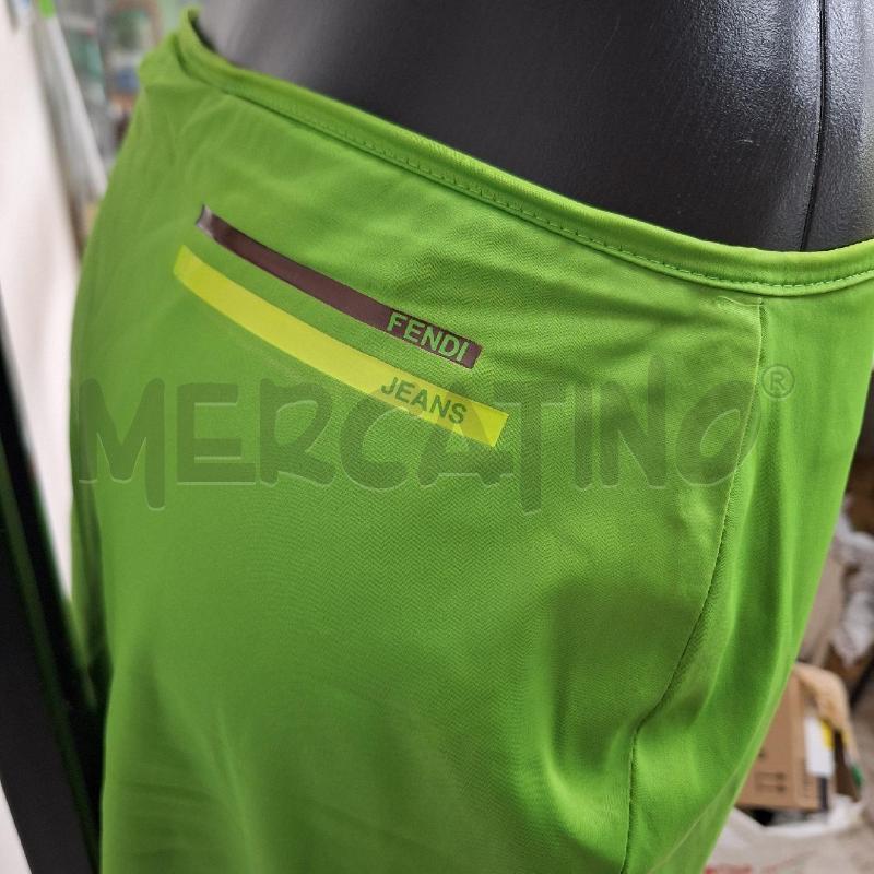 GONNA FENDI VERDE | Mercatino dell'Usato Ottaviano 2