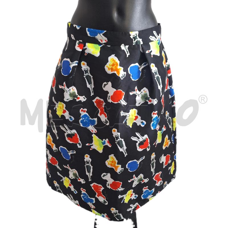 GONNA MOSCHINO NERO FIGURE | Mercatino dell'Usato Ottaviano 1