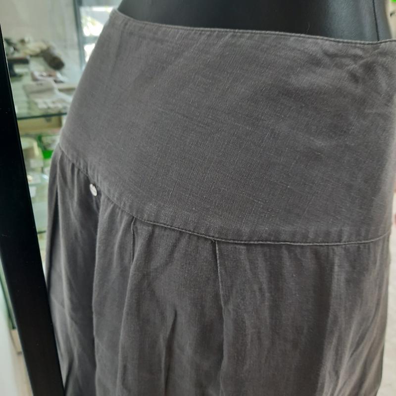 GONNA PANTALONE LIVIANA CONTI GRIGIO 100%LINO | Mercatino dell'Usato  Ottaviano