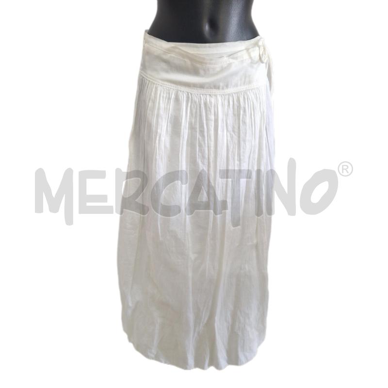 GONNA WEEKEND MAXMARA BIANCO LUNGO | Mercatino dell'Usato Ottaviano 1