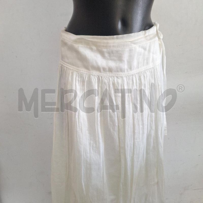 GONNA WEEKEND MAXMARA BIANCO LUNGO | Mercatino dell'Usato Ottaviano 2