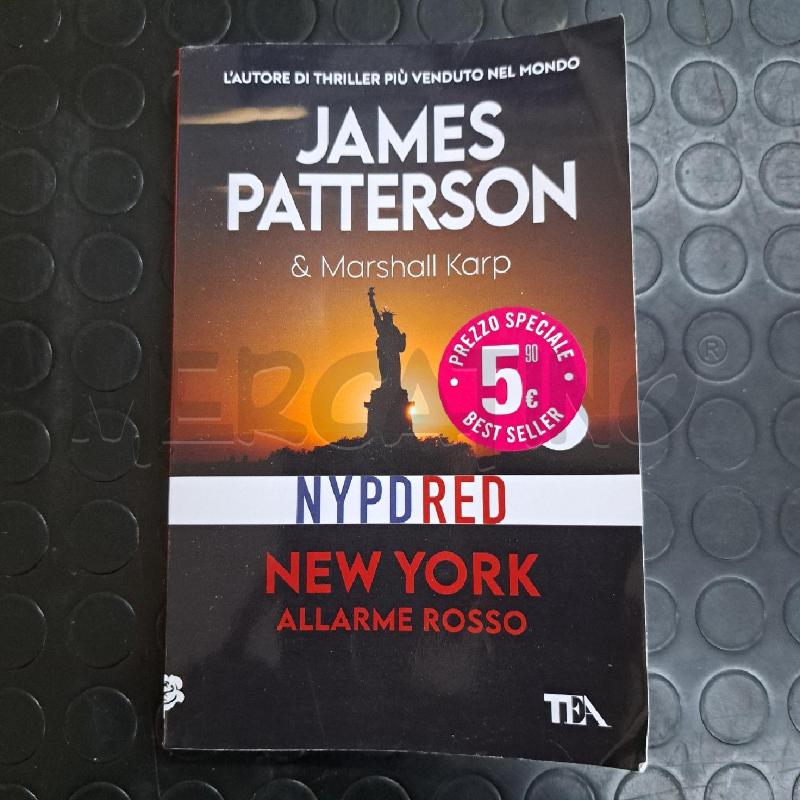 JAMES  PATTERSON - NYPD RED NEW YORK | Mercatino dell'Usato Ottaviano 1
