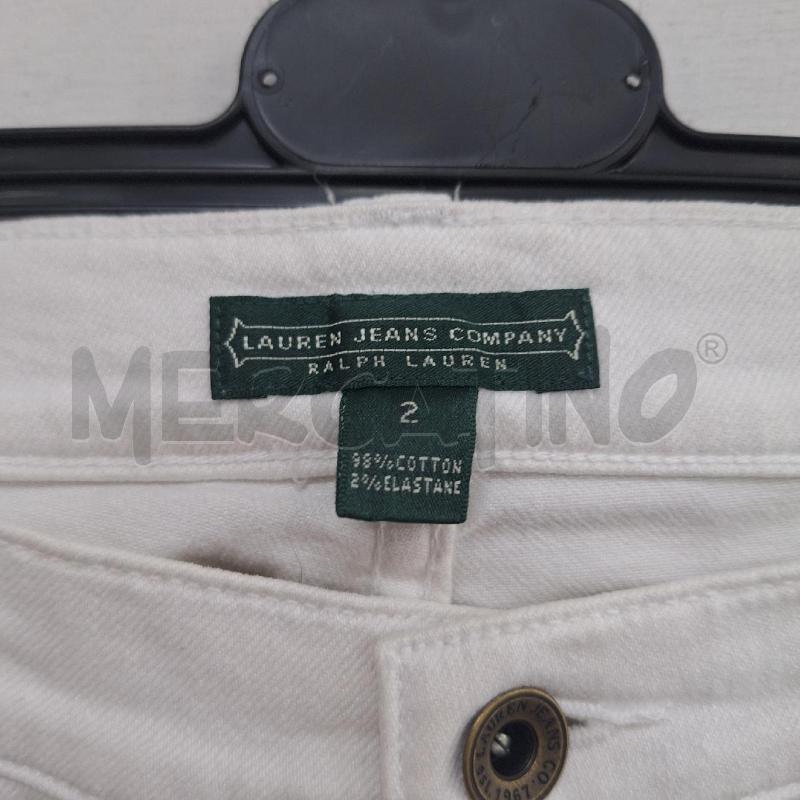 JEANS DONNA RALPH LAUREN BIANCO | Mercatino dell'Usato Ottaviano 2