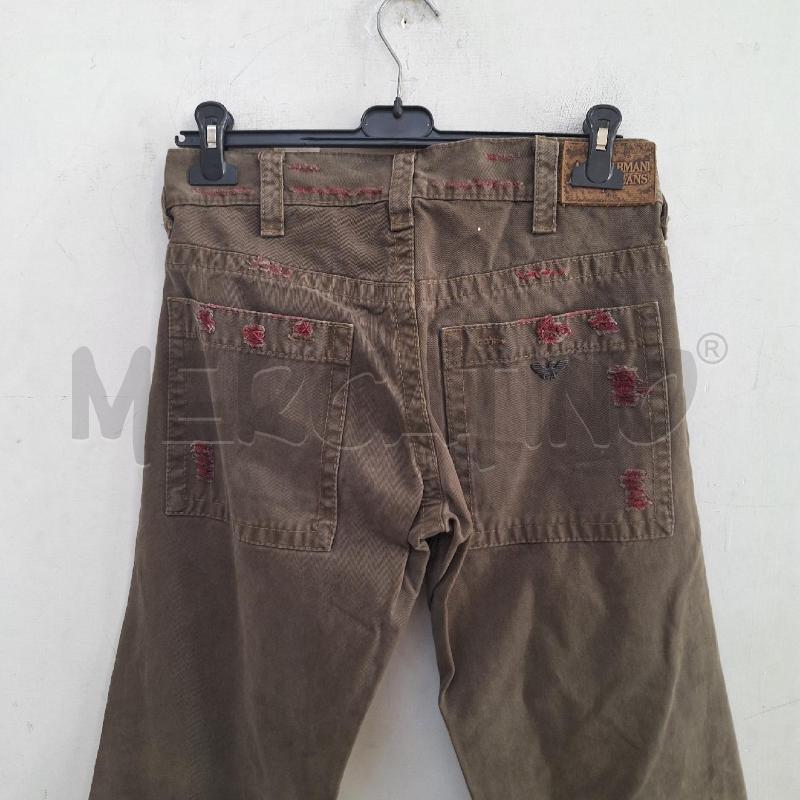 JEANS UOMO ARMANI JEANS VERDE STRAPPI BORDEAUX | Mercatino dell'Usato Ottaviano 3