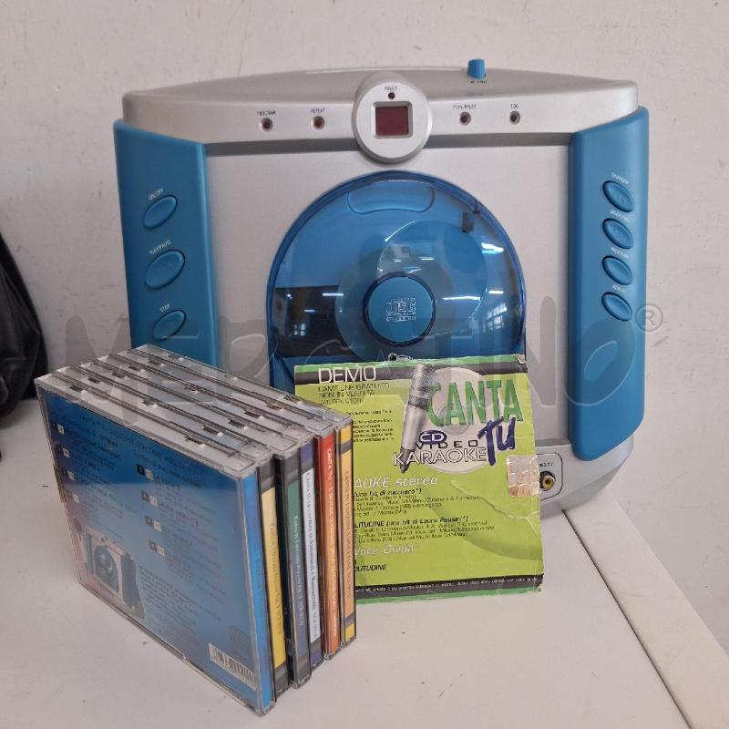 KARAOKE CANTA TU + CD + MICROFONO | Mercatino dell'Usato Ottaviano 2