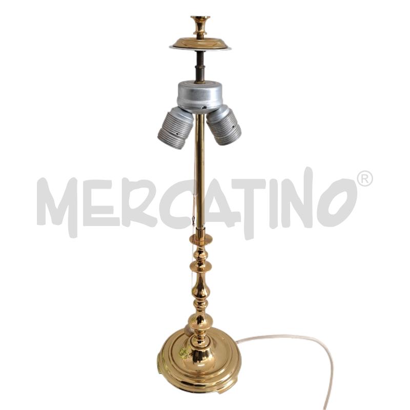 LAMPADA VINTAGE GURA LEUCHTEN 2 OTTONATA CORDIDELLA - 60 X 35 CM. | Mercatino dell'Usato Ottaviano 2