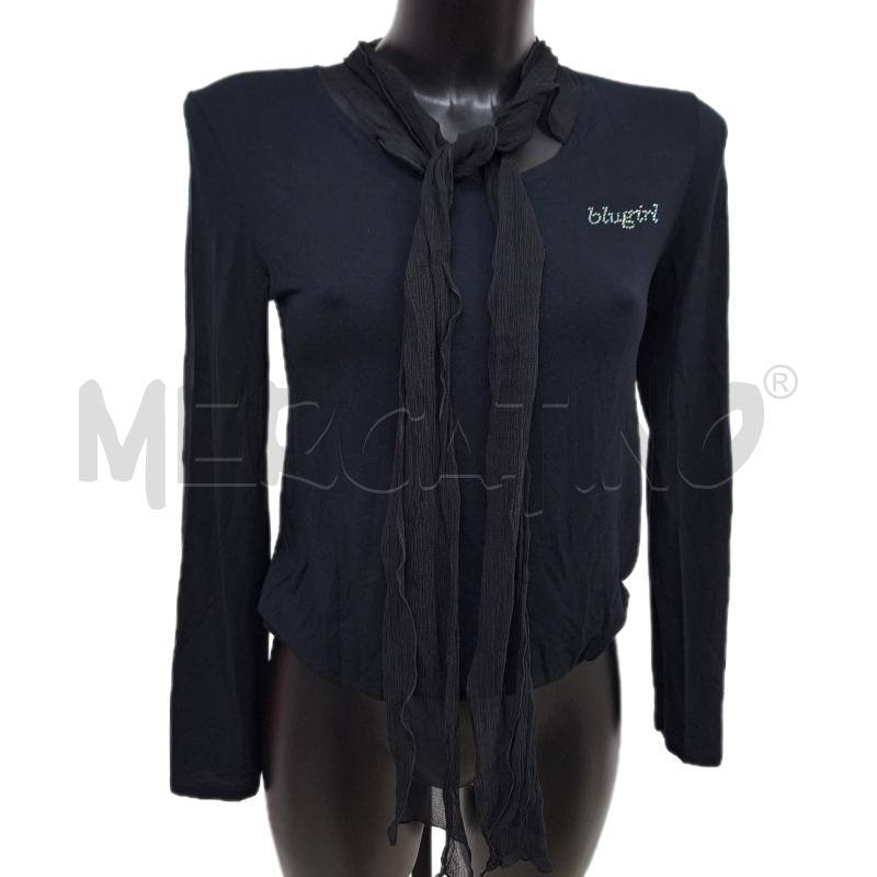 MAGLIA DONNA BLUGIRL NERO VELO | Mercatino dell'Usato Ottaviano 1