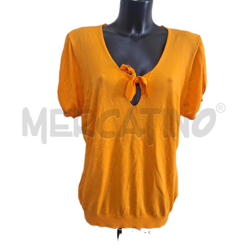 MAGLIA DONNA ELENA MIRÒ ARANCIONE FILO | Mercatino dell'Usato Ottaviano 1