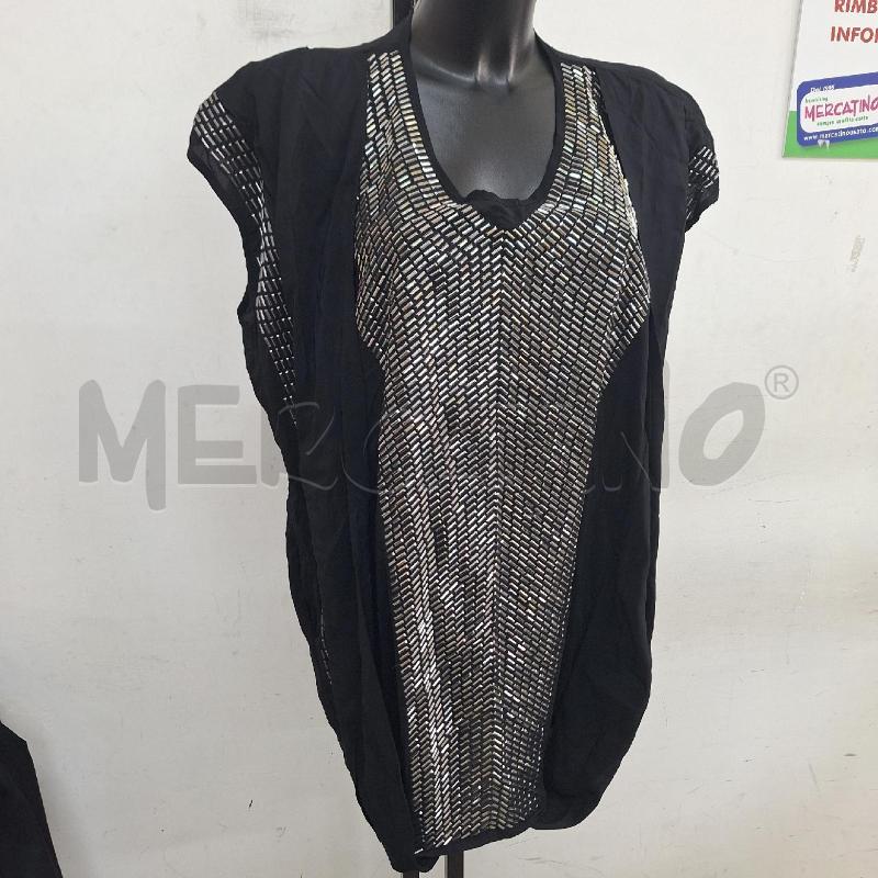 MAGLIA DONNA NAUGHTY DOG NERO STRASS | Mercatino dell'Usato Ottaviano 2