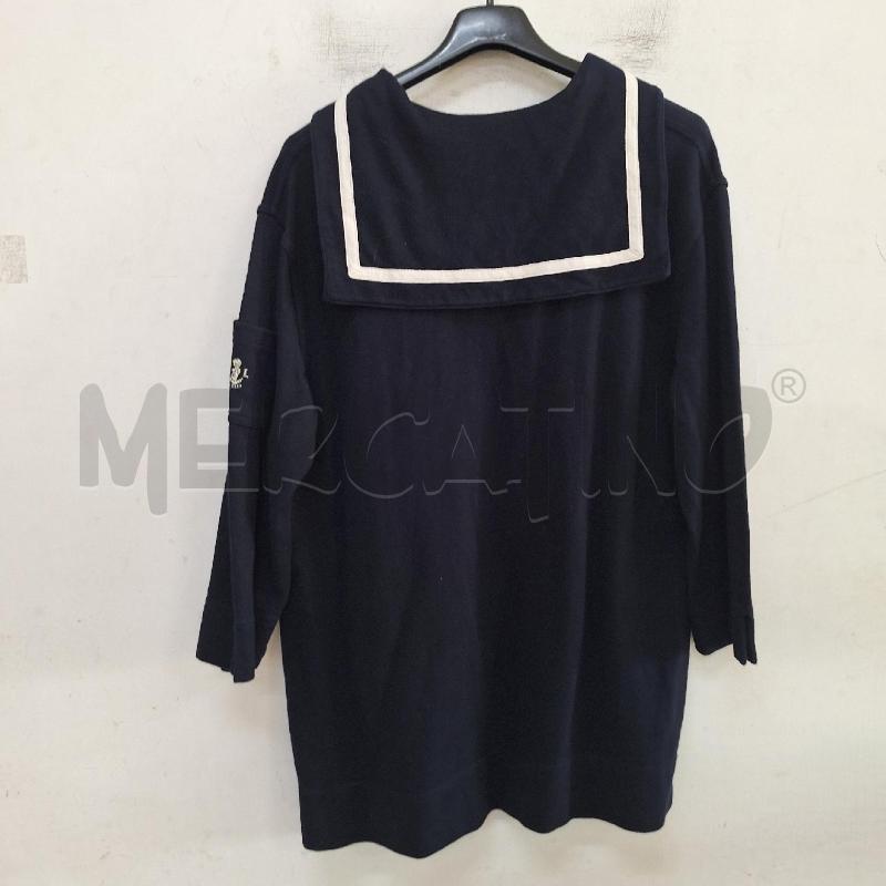 MAGLIONE DONNA LAUREN RALPH LAUREN BLU RIGA BIANCO | Mercatino dell'Usato Ottaviano 3