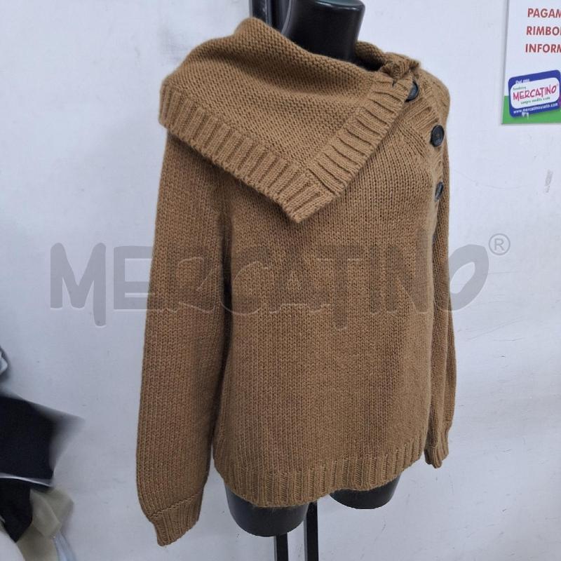 MAGLIONE DONNA N.21 MARRONE CHIARO | Mercatino dell'Usato Ottaviano 2