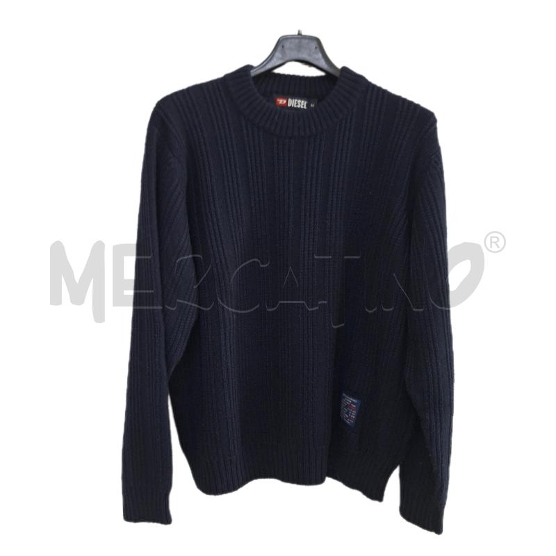 MAGLIONE UOMO DIESEL BLU | Mercatino dell'Usato Ottaviano 1