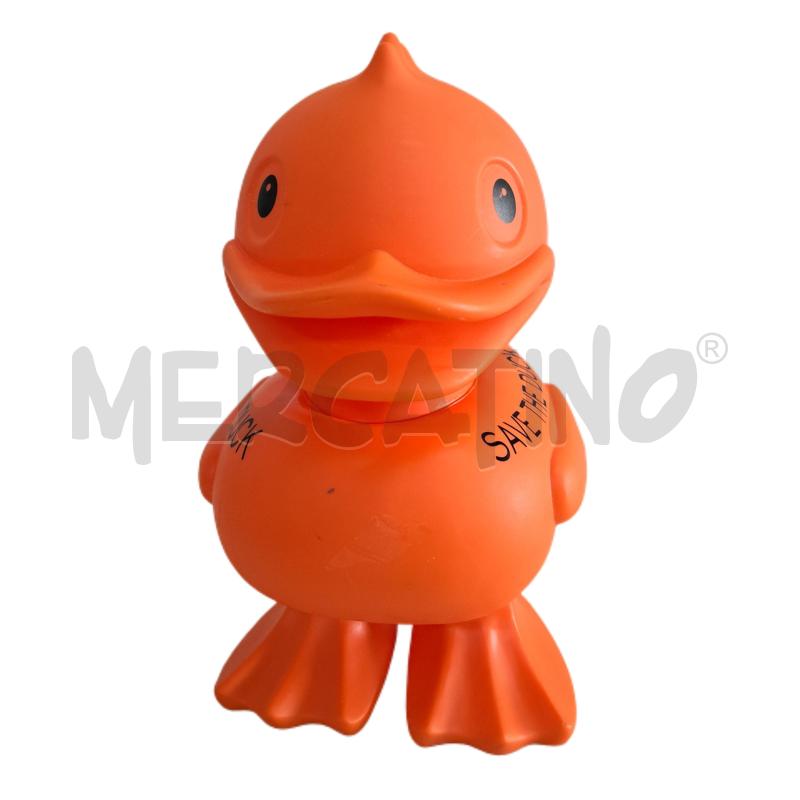 MASCOTTE SAVE THE DUCK ARANCIONE 30 CM.  | Mercatino dell'Usato Ottaviano 2