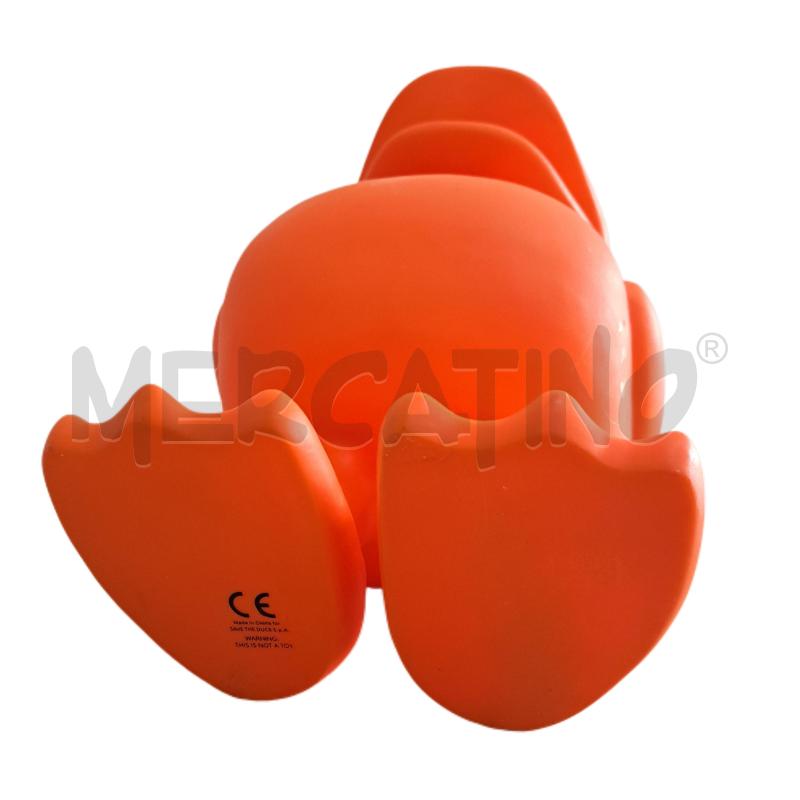 MASCOTTE SAVE THE DUCK ARANCIONE 30 CM.  | Mercatino dell'Usato Ottaviano 4