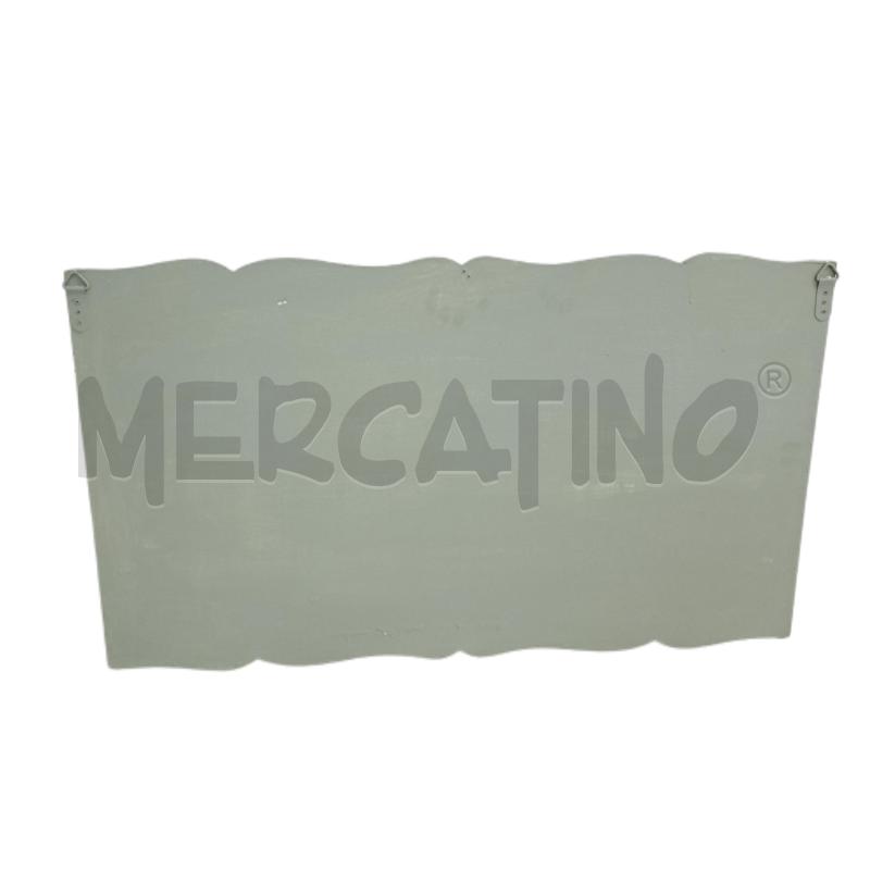 MENSOLA ATTACCA PANNI VERDE LEGNO  | Mercatino dell'Usato Ottaviano 2