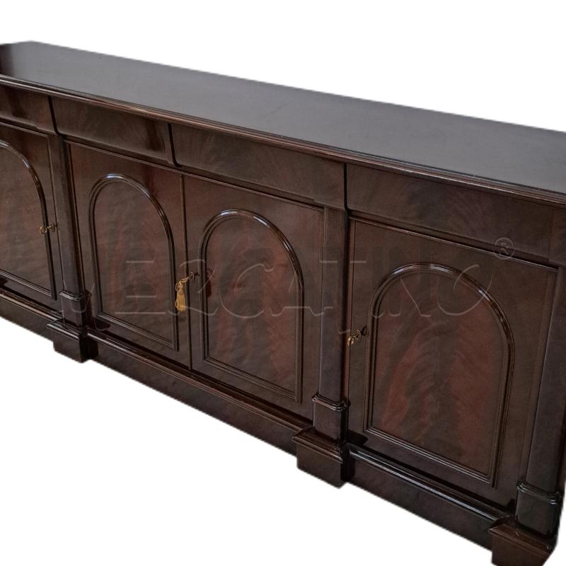 MOBILE CREDENZA SERVENTE STILE INGLESE MOGANO MASSELLO PIETRO GRASSO  | Mercatino dell'Usato Ottaviano 2