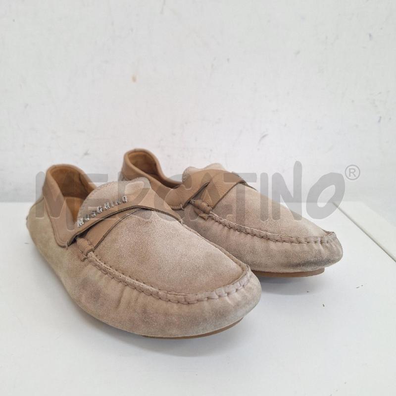 MOCASSINI DONNA MOSCHINO MADE IN ITALY SCAMOSCIATO | Mercatino dell'Usato Ottaviano 4