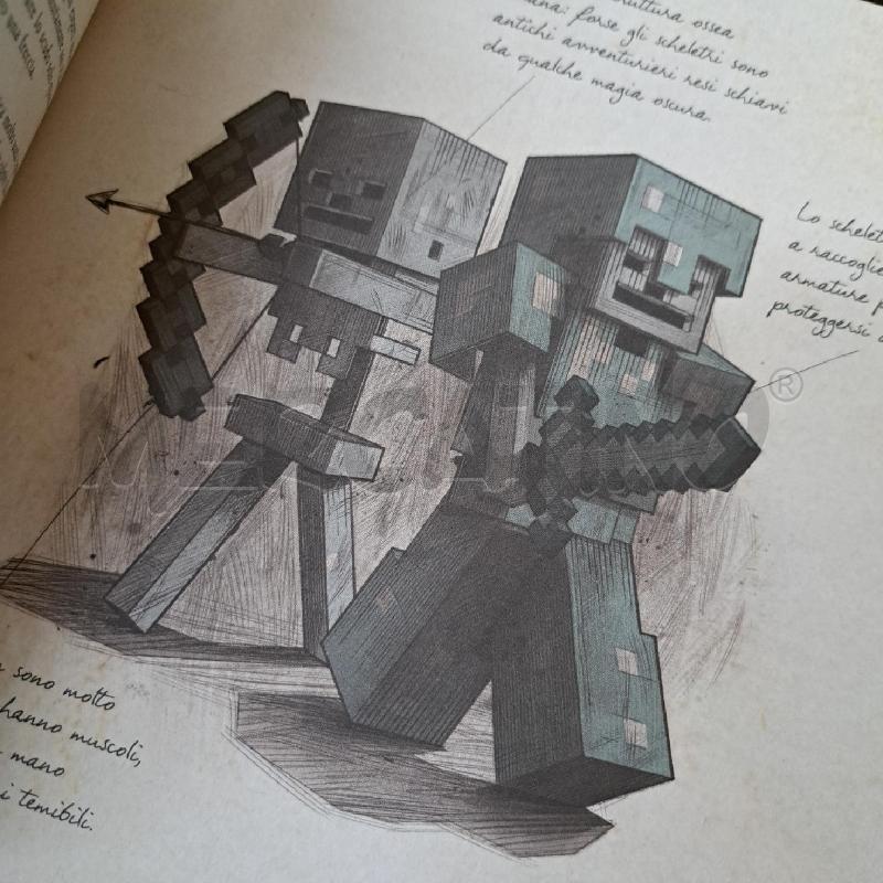 MOJANG MINECRAFT - MOBESTIARY  | Mercatino dell'Usato Ottaviano 4