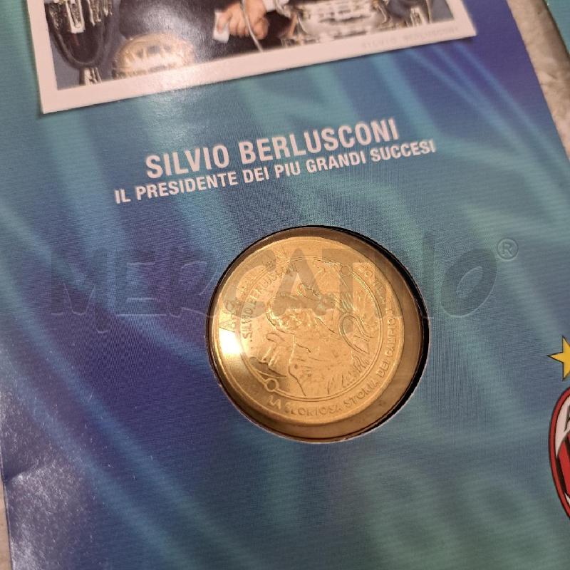 MONETE PZ. 19 CALCIO MILAN LA GAZETTA DELLO SPORT  | Mercatino dell'Usato Ottaviano 2