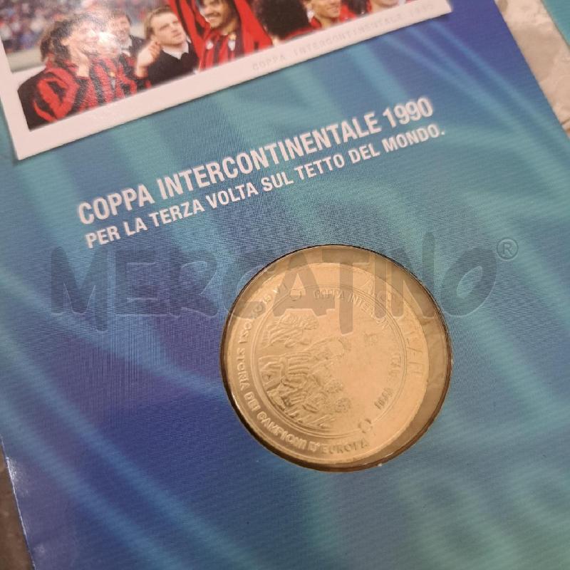 MONETE PZ. 19 CALCIO MILAN LA GAZETTA DELLO SPORT  | Mercatino dell'Usato Ottaviano 5