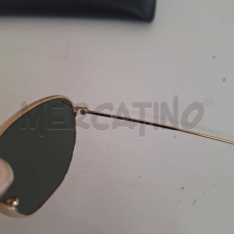 OCCHIALI DONNA RAYBAN RB 3548N ESAGONALI DORATO | Mercatino dell'Usato Ottaviano 5