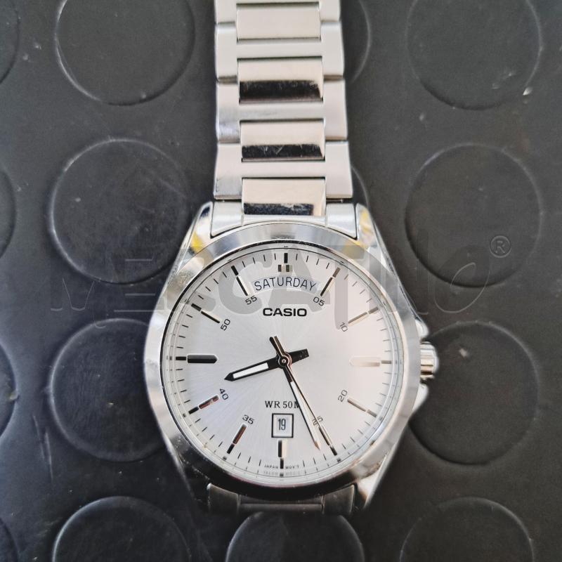 OROLOGIO CASIO DAY DATE ACCIAIO  | Mercatino dell'Usato Ottaviano 2