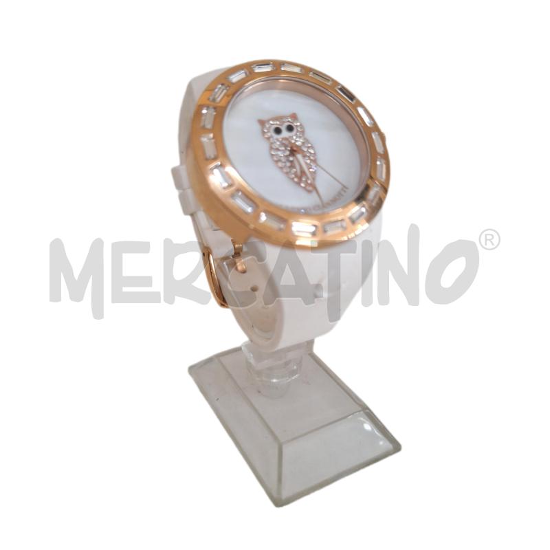 OROLOGIO DA POLSO GIANNOTTI BIANCO GOMMA GUFO | Mercatino dell'Usato Ottaviano 1