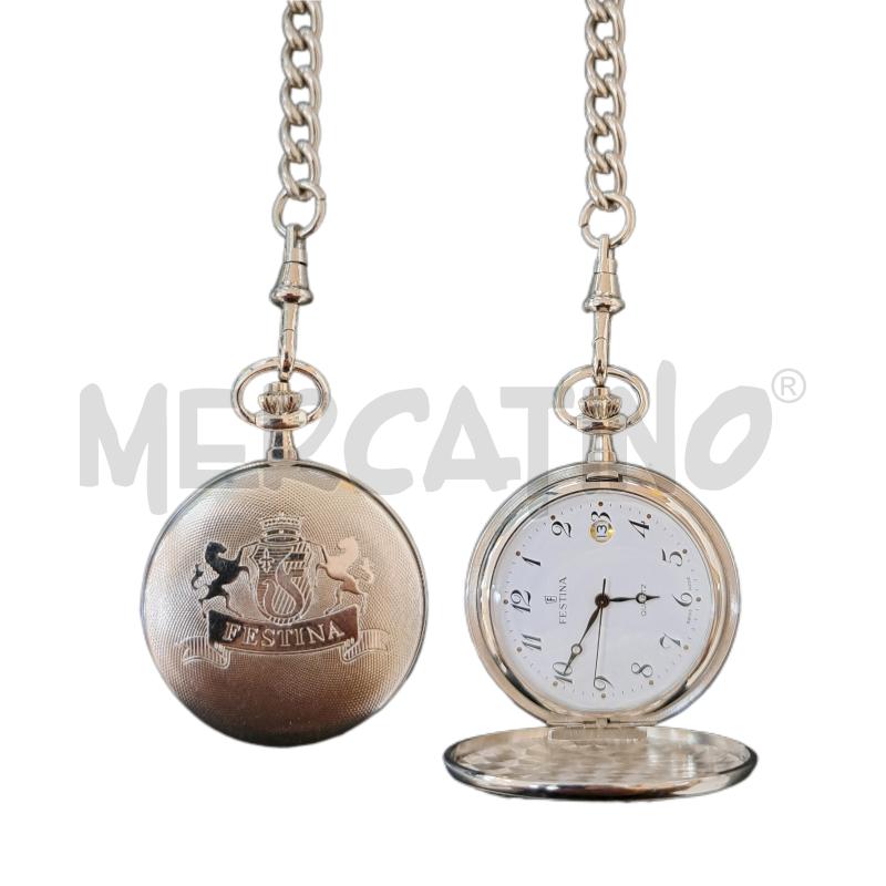 OROLOGIO FESTINA ACCIAIO CLASSICO TASCHINO  | Mercatino dell'Usato Ottaviano 1