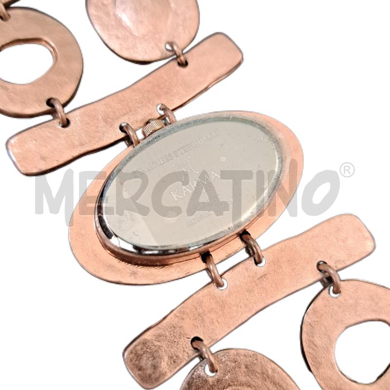 OROLOGIO KARMA RAMATO QUARTZ BRACCIALE  | Mercatino dell'Usato Ottaviano 3