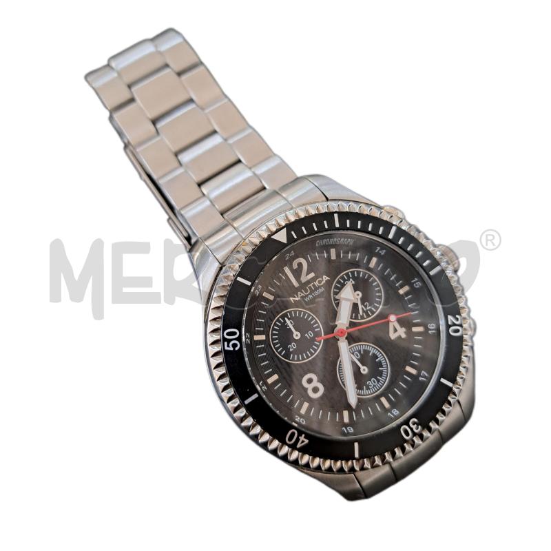 OROLOGIO NAUTICA ACCIAIO CRONO REF. A21516 | Mercatino dell'Usato Ottaviano 1
