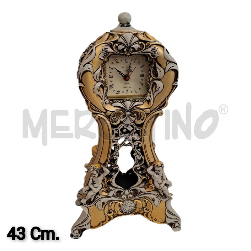 OROLOGIO RESINA PUTTI DORATI TRAFORATO DEL VECCHIO  | Mercatino dell'Usato Ottaviano 1