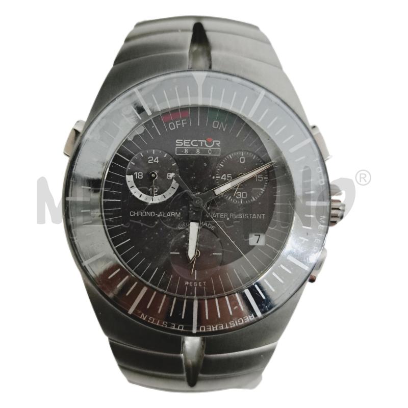 OROLOGIO SECTOR 880 CRONO ALARM 100 METERS REGISTERED DESIGN  | Mercatino dell'Usato Ottaviano 1