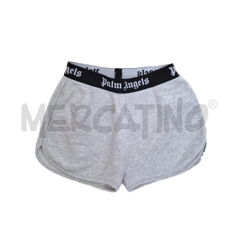 PANTALONCINO BAMBINA PALM ANGELS GRIGIO | Mercatino dell'Usato Ottaviano 1