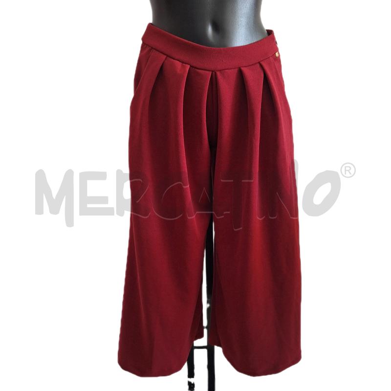 PANTALONE BAMBINA ESARE PACIOTTI FOR US ROSSO PLISSE | Mercatino dell'Usato Ottaviano 1