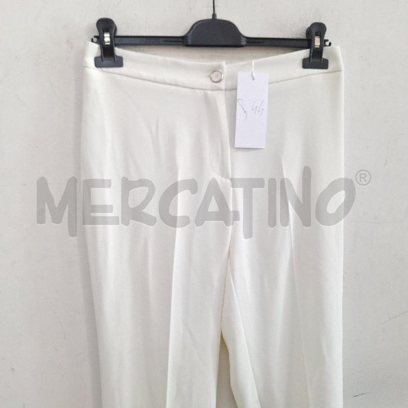 PANTALONE DONNA BB POMPEI BIANCO NUOVO | Mercatino dell'Usato Ottaviano 2