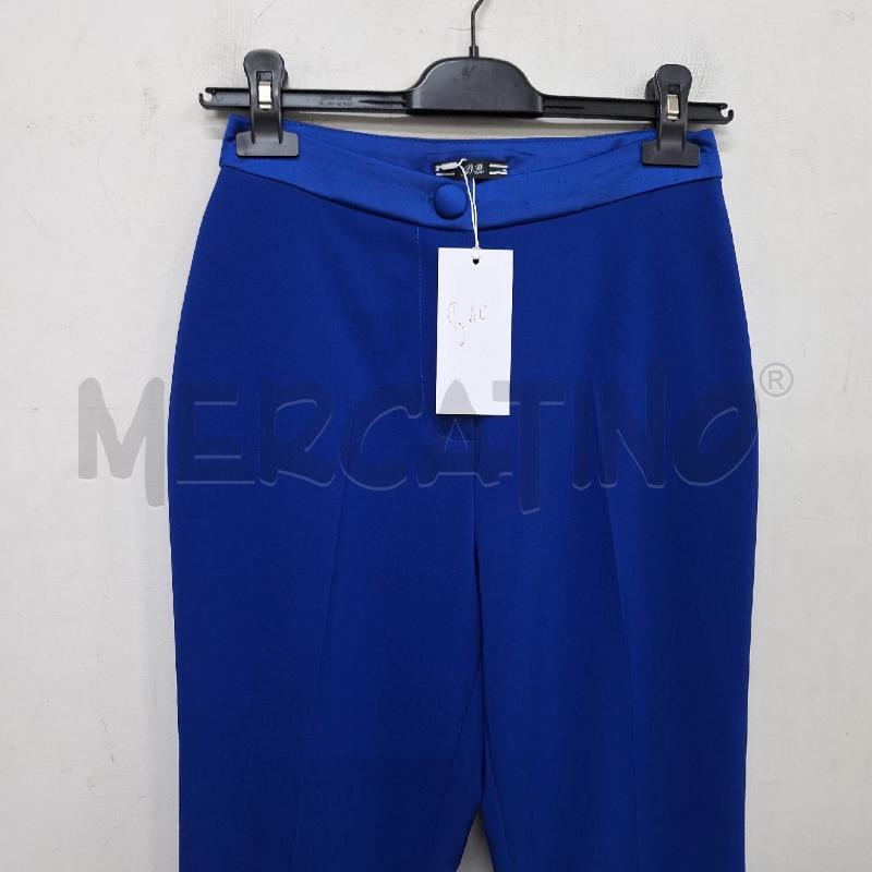 PANTALONE DONNA BB POMPEI BLU ELETTRICO NUOVO | Mercatino dell'Usato Ottaviano 2