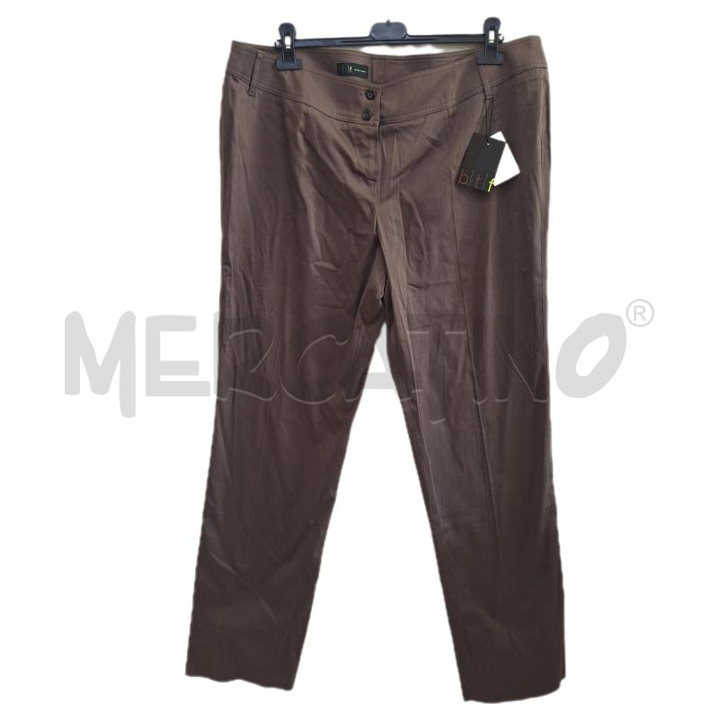 PANTALONE DONNA BLUFASHION MARRONE NUOVO | Mercatino dell'Usato Ottaviano 1