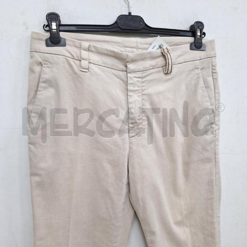 PANTALONE DONNA BRUNELLO CUCINELLI BEIGE | Mercatino dell'Usato Ottaviano 2