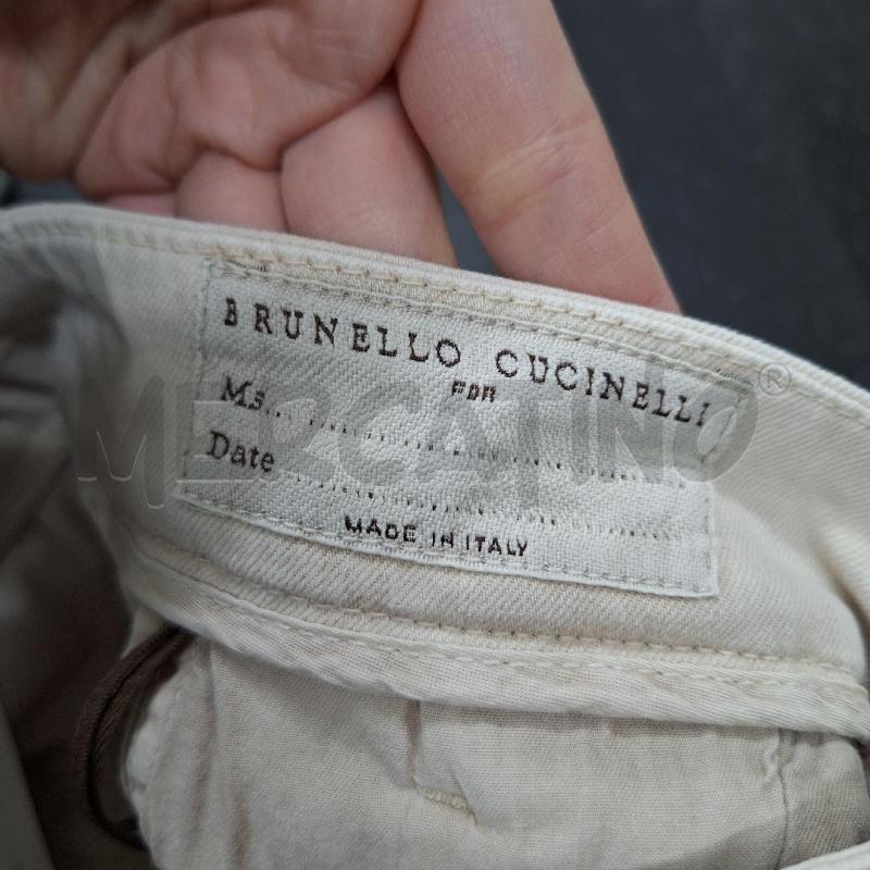 PANTALONE DONNA BRUNELLO CUCINELLI BEIGE | Mercatino dell'Usato Ottaviano 3
