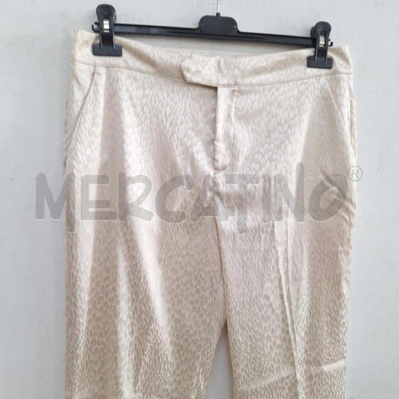 PANTALONE DONNA CAMOMILLA BEIGE MACULATO | Mercatino dell'Usato Ottaviano 2