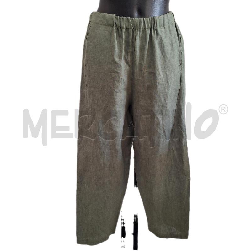 PANTALONE DONNA CENTOLINO VERDE NUOVO | Mercatino dell'Usato Ottaviano 1