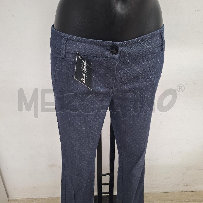 PANTALONE DONNA EMME MARELLA BLU ROMBI | Mercatino dell'Usato Ottaviano 2