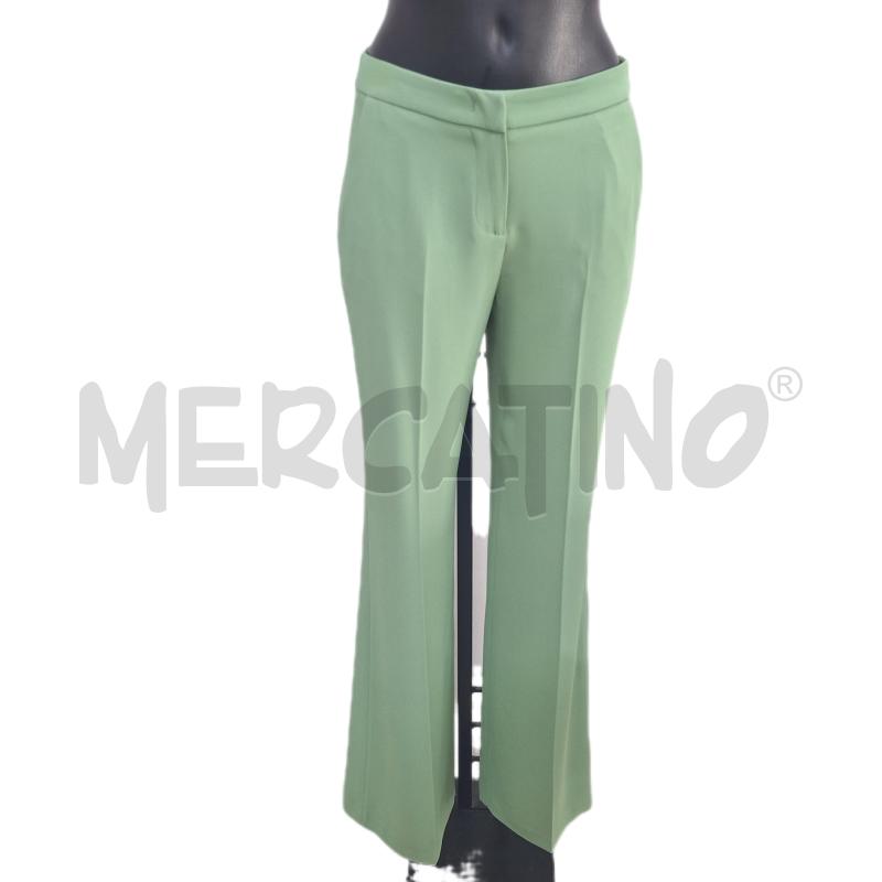 PANTALONE DONNA FEEM VERDE NUOVO | Mercatino dell'Usato Ottaviano 1