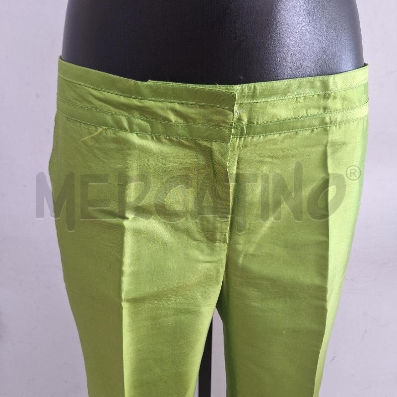 PANTALONE DONNA HENRY COTTONS VERDE SETA | Mercatino dell'Usato Ottaviano 2