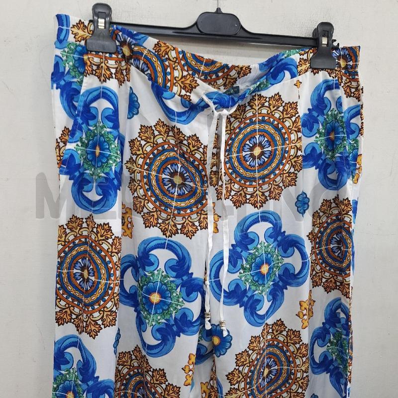 PANTALONE DONNA LIU-JO BEACHWEAR BIANCO BLU | Mercatino dell'Usato Ottaviano 2