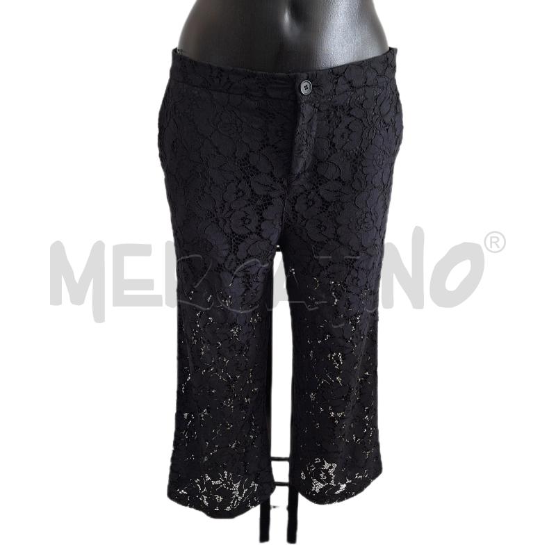 PANTALONE DONNA LIU-JO NERO MERLETTO | Mercatino dell'Usato Ottaviano 1