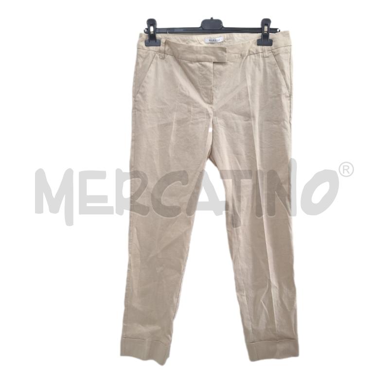 PANTALONE DONNA MARELLA BEIGE | Mercatino dell'Usato Ottaviano 1
