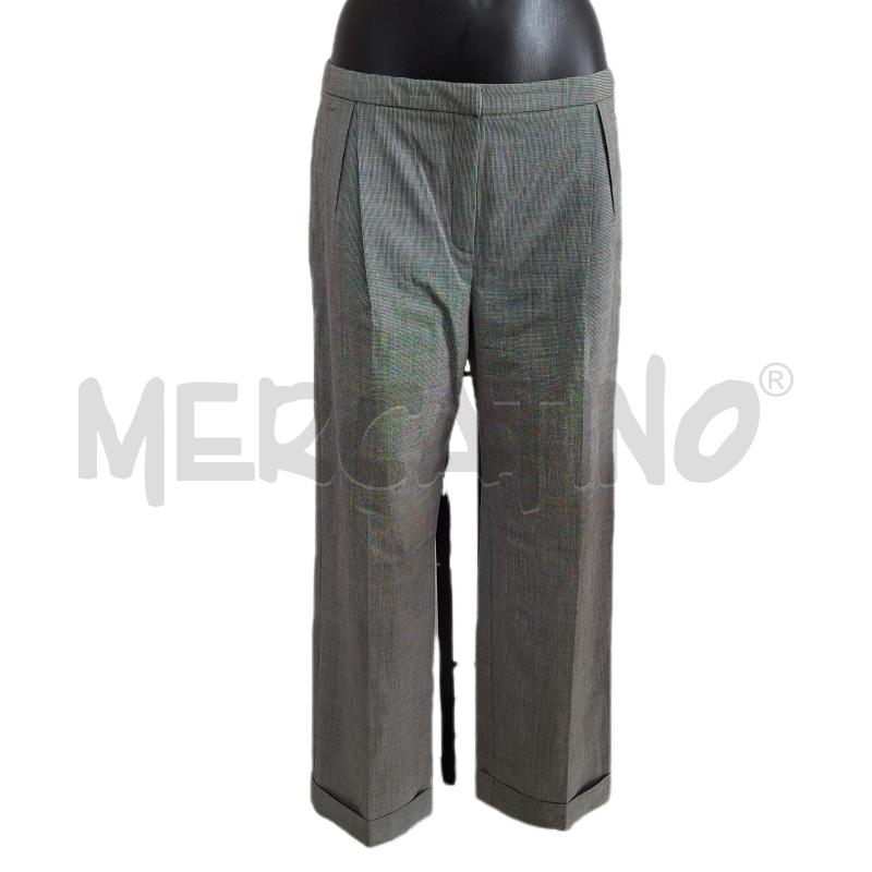 PANTALONE DONNA MARELLA GRIGIO MICROPIED DE POULE | Mercatino dell'Usato Ottaviano 1