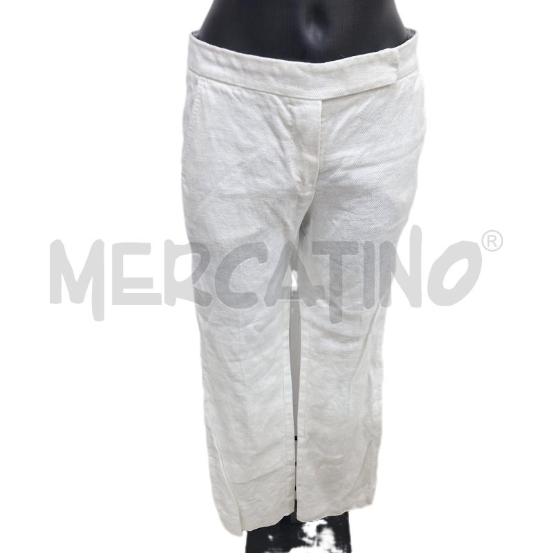 PANTALONE DONNA MAXMARA BIANCO  | Mercatino dell'Usato Ottaviano 1